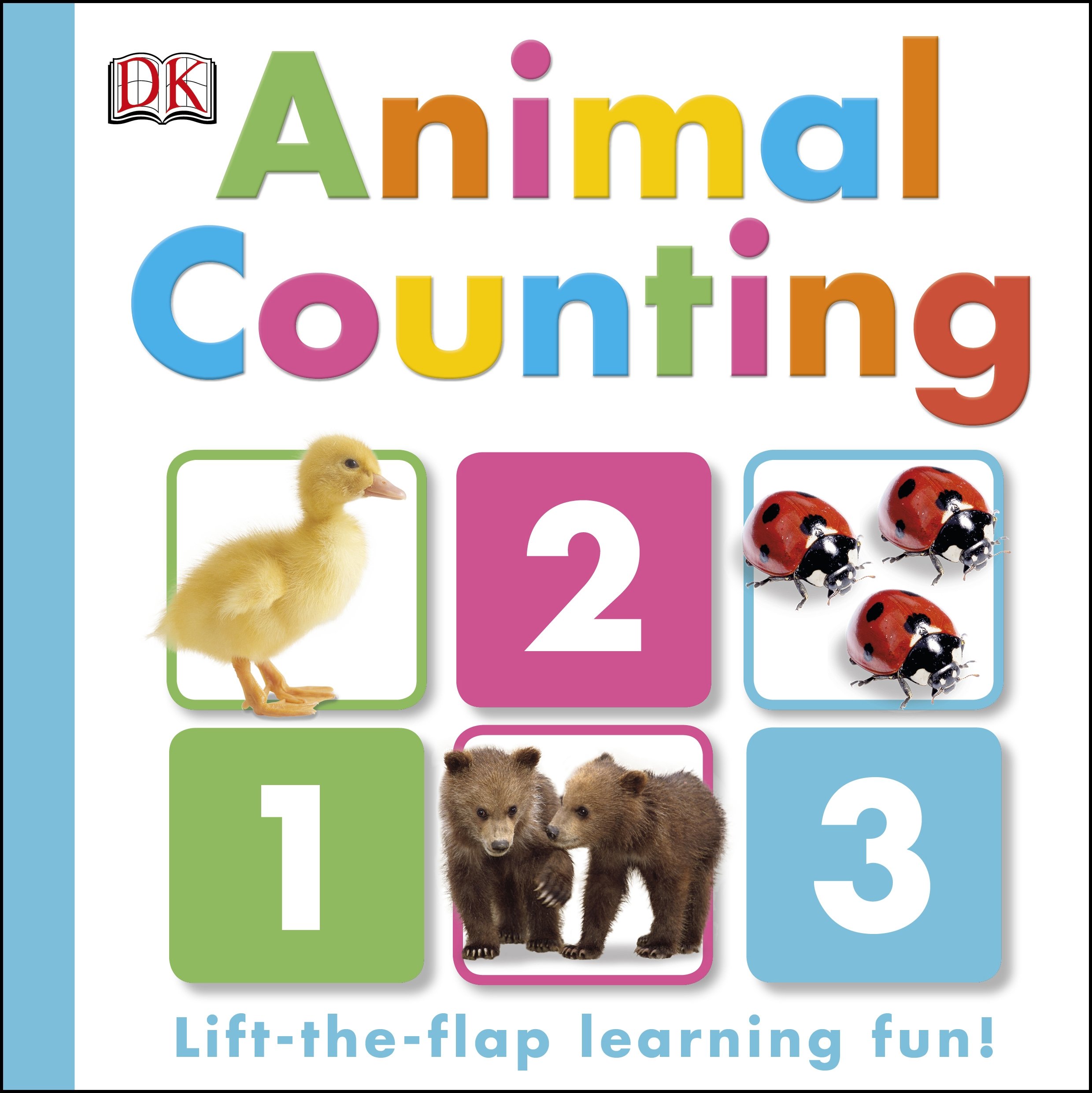【lift the flap】animal counting,【立体书】动物数数