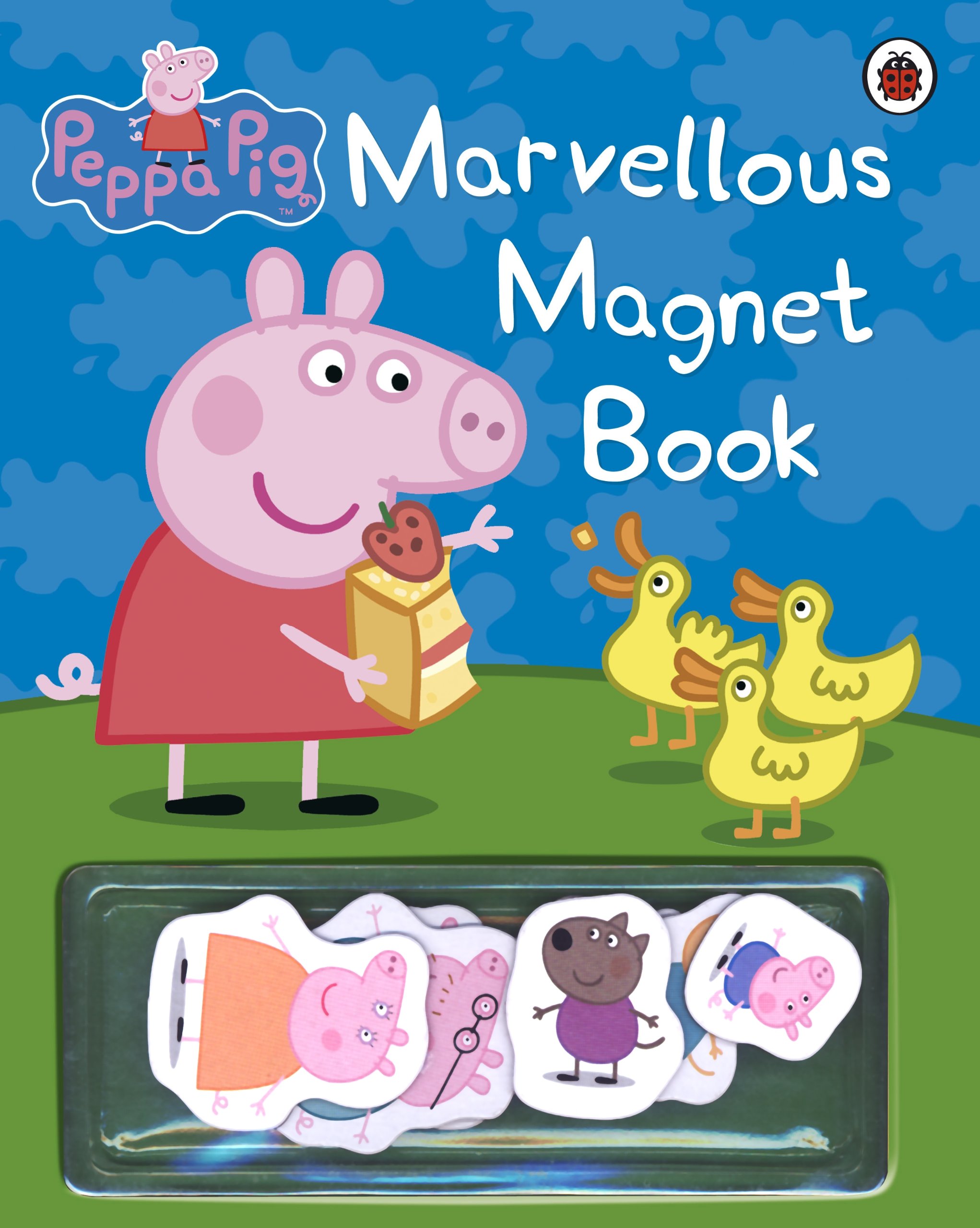 【peppa pig】marvellous magnet book,【粉红猪小妹】不可思议的磁铁